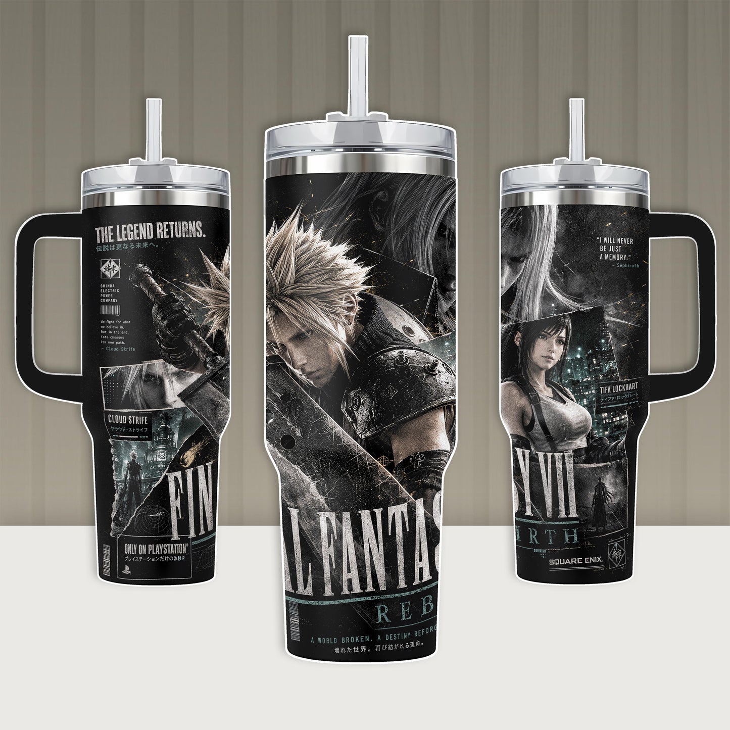 Broly Stainless Steel Insulated Travel Dragon Tumbler With Straw | 20oz 40oz Legendary Super Saiyan Power Edition Dbz fans