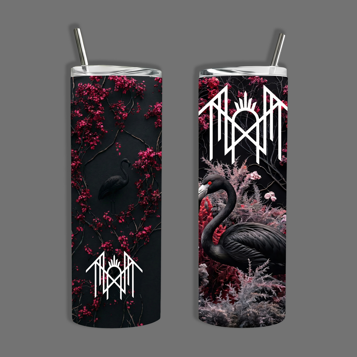 Rock Band Tour Insulated Drinkware Tumbler - 20oz/40oz Fade-Proof Art Straw Cup, Hot & Cold Lover Sleep Token Fan Gift Vacuum Flask